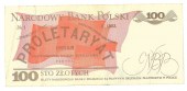 Bankovka Polsko 100 rub